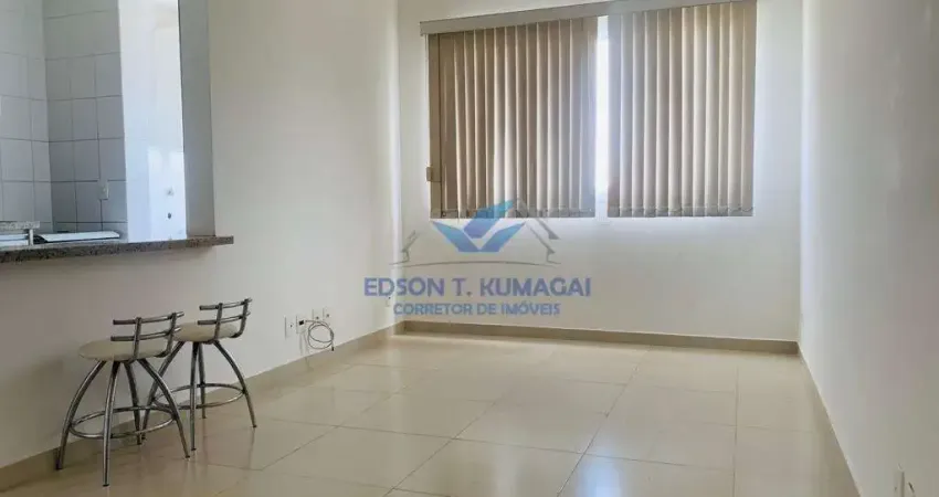 Apartamento para aluguel com 46,62 m² e 1 quarto em jardim brasil, bauru - sp