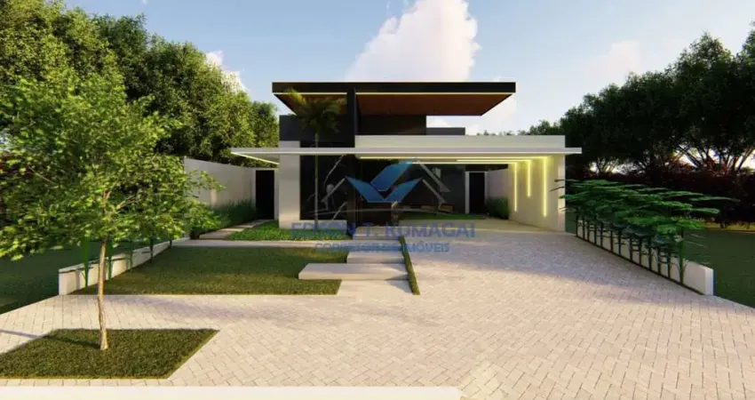 Casa em condomínio para venda com 211,65 m² e 3 quartos em vila industrial, bauru - sp