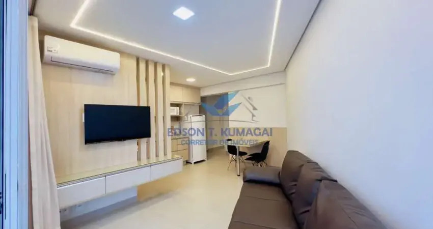 Apartamento para aluguel com 49 m² e 1 quarto em jardim infante dom henrique, bauru - sp