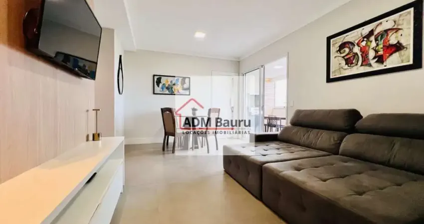 Apartamento para aluguel com 93,3 m² e 3 quartos em vila aviação, bauru - sp