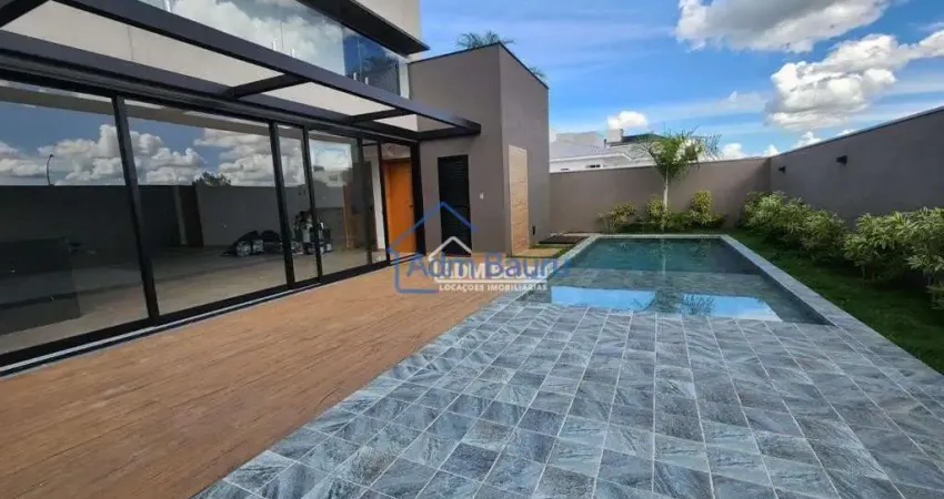 Casa em condomínio para aluguel com 318 m² e 4 quartos em alphaville, bauru - sp