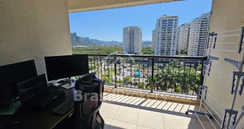 Cidade jardim - condomínio mayaan - sala + dois quartos + uma garagem