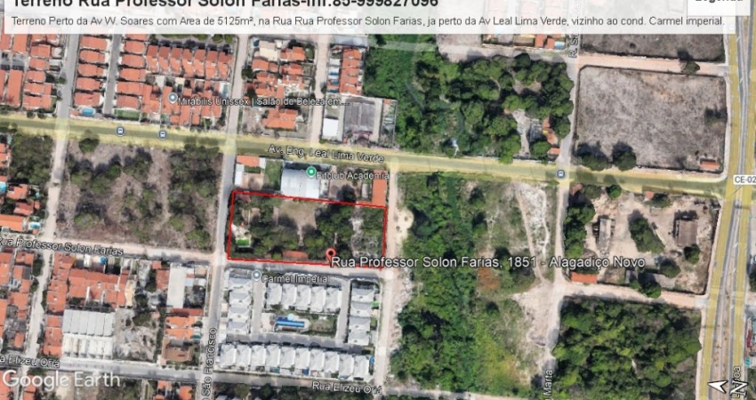 Terreno Perto da Av W. Soares -Área 5125m²