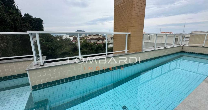 Apartamento na área nobre da Praia Grande com vista para mata
