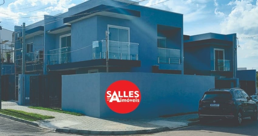 Sobrado Fazendinha/CIC, 2 dorm, 2 gar. 467 mil. Use FGTS, carta, carro, AP e financia
