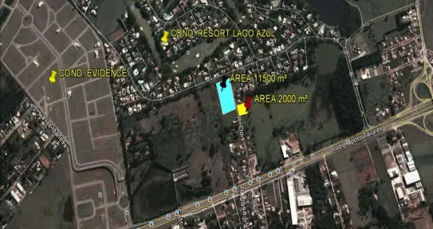 Terreno prox. cond. Lago Azul a 300 m rod. Raposo Tavaves Araçoiaba da Serra - R$1.615.000,00, Cod: 3836
