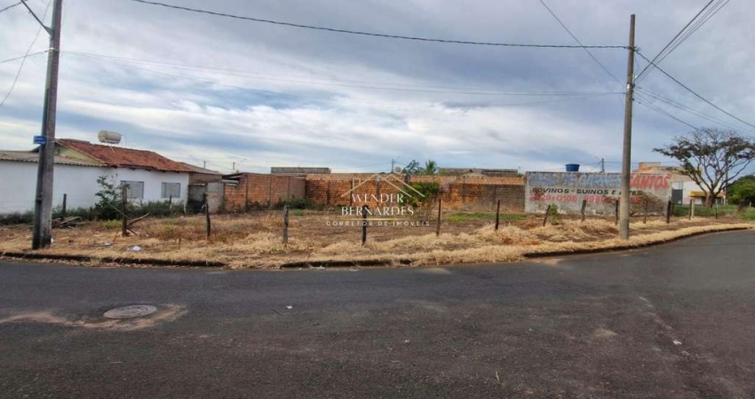 Lote Amplo, Esquina em Frente à Rotatória no Bairro Jardim Célia – Oportunidade!