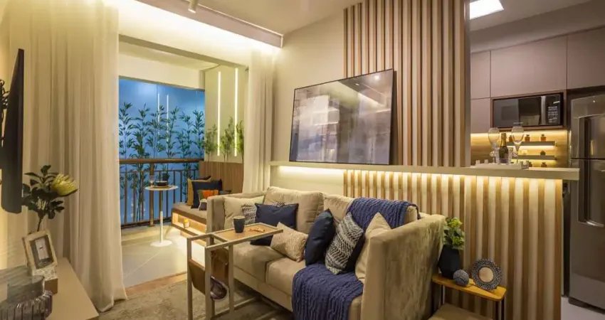 APARTAMENTO COM 56 METROS, 02 DORMITÓRIOS NO CONDOMINIO PLENO MORUMBI
