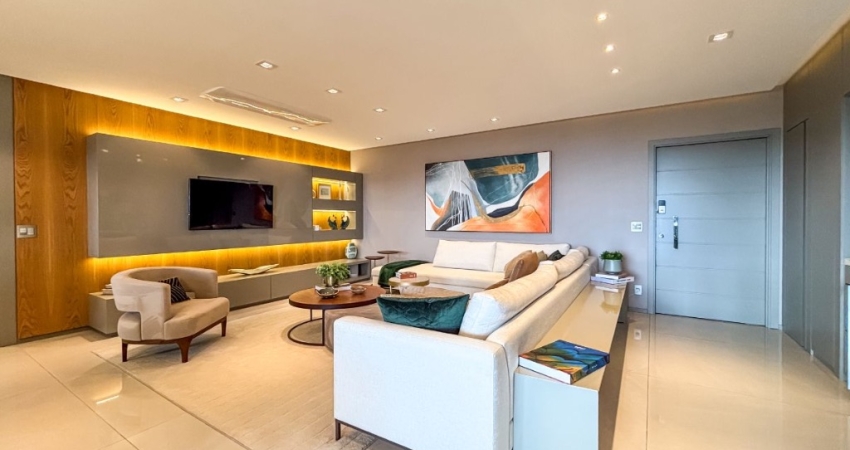 Apartamento à venda com 3 quartos, sendo 3 suítes e 172m²