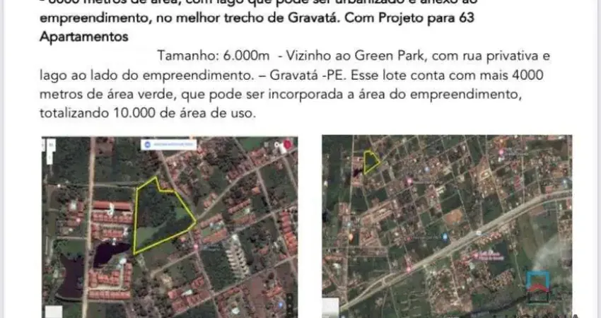 Terreno à venda na Avenida Cícero Batista de Oliveira, 93849837, Alpes Suiços, Gravatá