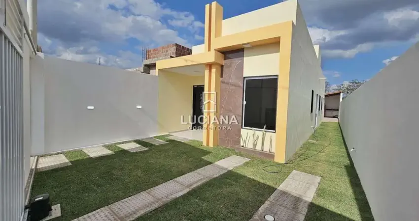 Lindíssima! Casa com 3 Quartos com acesso asfaltado - Gravatá/PE
