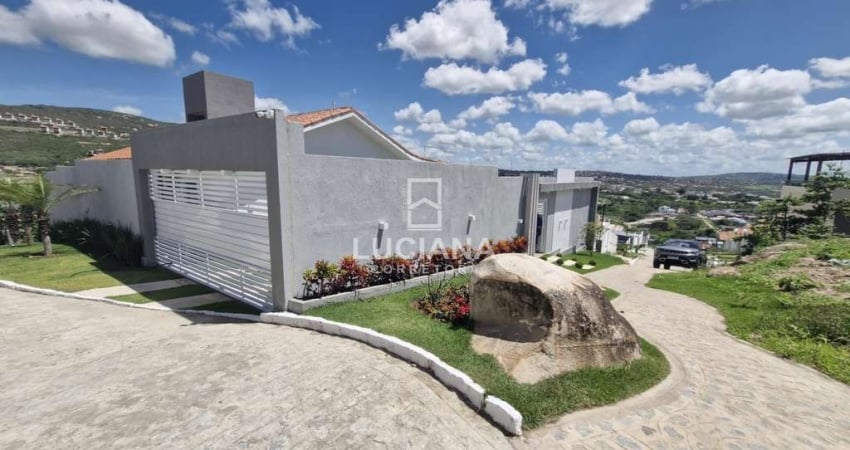 Casa em condomínio fechado com 4 quartos à venda na Avenida Riacho do Mel, 1, Bairro Novo, Gravatá