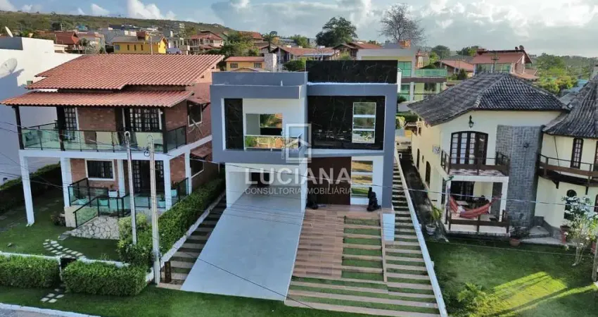 Incrível! casa com 5 quartos em condomínio fechado - gravatá/pe