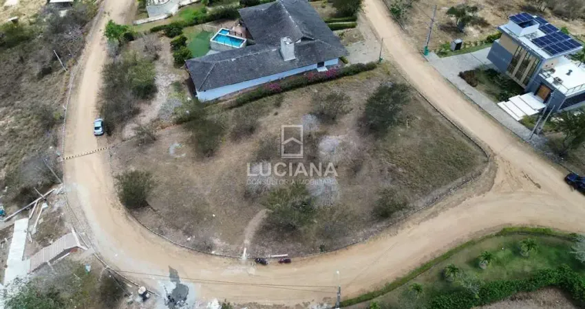 Lote de esquina com 1328 m² em condomínio com vista - gravatá/pe