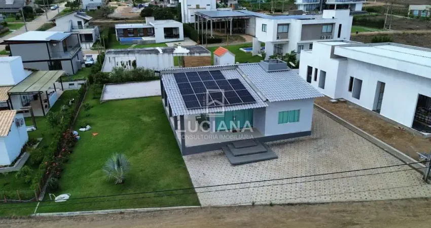 3 quartos! casa mobiliada em condomínio de alto padrão em gravatá/pe