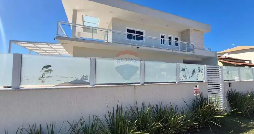 Casa a Beira da Lagoa em Praia Seca - Araruama com 503m², 5 quartos, a venda, por R$1.500.000,00