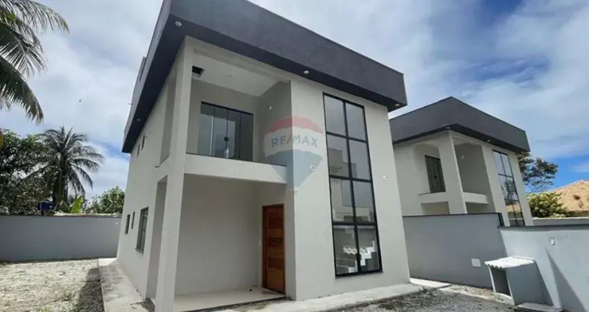 Casas a venda de 3 quartos, suíte e sala ampla com pé direito duplo - araruama/rj a partir de r$ 730mil