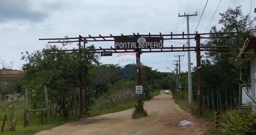 Terreno 600m²:  a venda  em cabo frio, no pontal do peró - r$ 285 mil