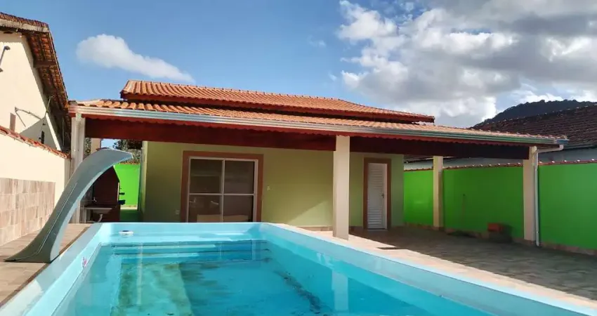 Casa de Praia para Venda em Mongaguá, Parque Novo Imigrantes, 3 dormitórios, 1 suíte, 2 banheiros, 5 vagas