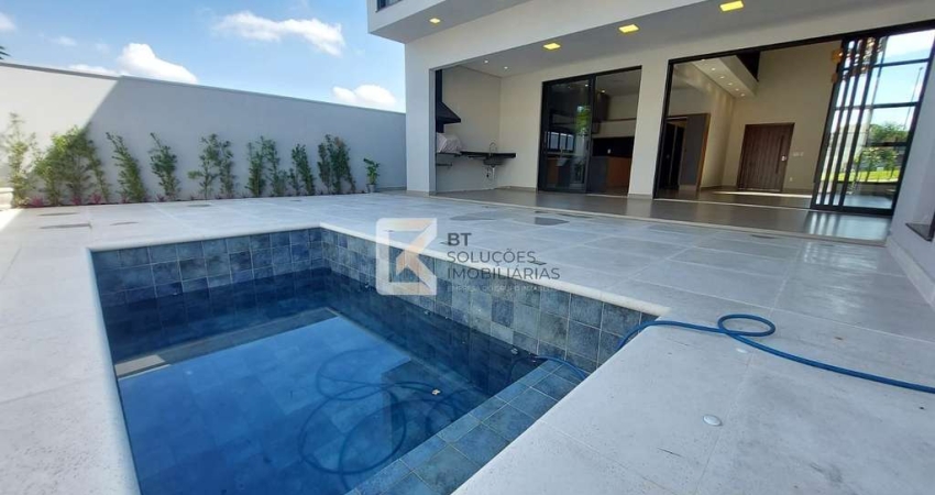 Sobrado à venda, 3 suítes master c/ closet, Piscina, Área Gourmet, Condomínio Villa Sapezal, Vila I