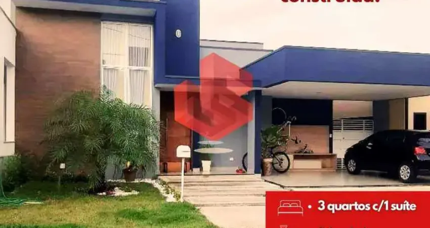 Casa à venda, no Condomínio Campos do conde 2   Chambord,  em Tremembé, Loteamento Residencial Campos do Conde II, com 3 quartos, 170m²