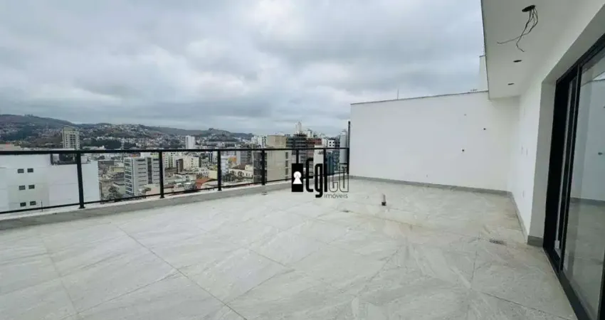 Cobertura com 4 dormitórios à venda, 230 m² por r$ 1.980.000,00 - santa helena - juiz de fora/mg