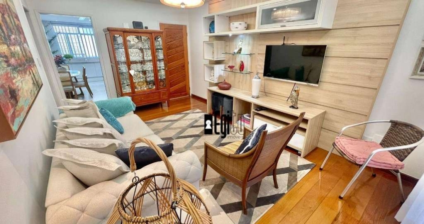 Apartamento com 3 dormitórios à venda, 121 m² por R$ 590.000,00 - Cascatinha - Juiz de Fora/MG