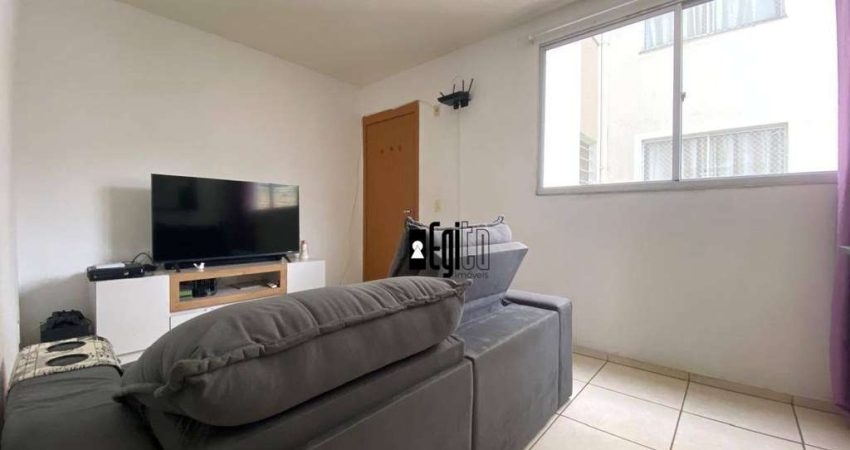 Apartamento com 2 dormitórios à venda, 52 m² por R$ 160.000,00 - Industrial - Juiz de Fora/MG