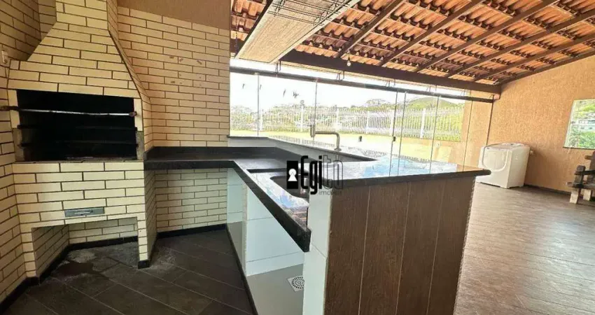 Cobertura com 3 dormitórios à venda, 300 m² por r$ 460.000,00 - bandeirantes - juiz de fora/mg