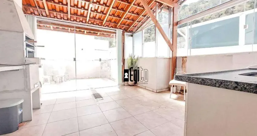 Cobertura com 3 dormitórios à venda, 178 m² por r$ 410.000,00 - paineiras - juiz de fora/mg