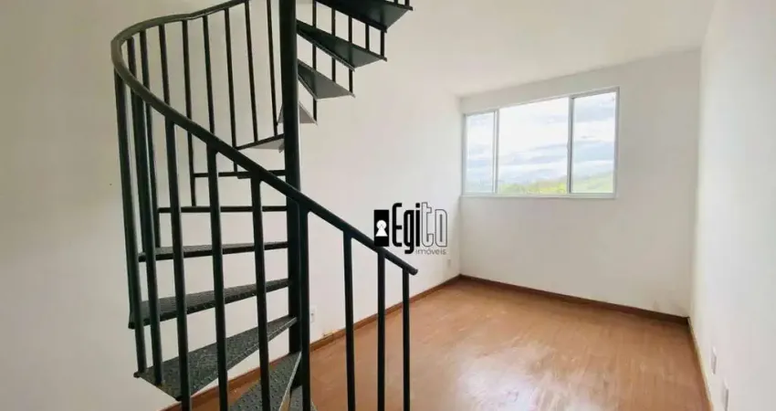 Cobertura com 2 dormitórios à venda, 104 m² por r$ 229.900,00 - grama - juiz de fora/mg