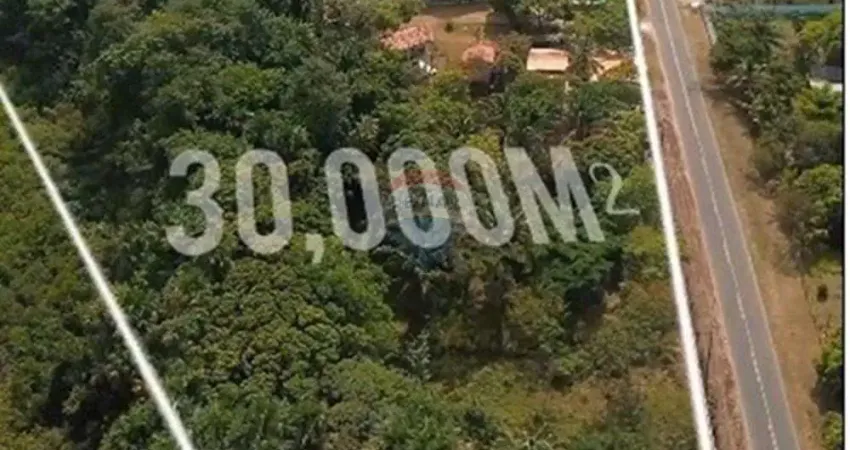 Área, Terreno com 30.000m², estrada Salinas Cuiarana - Salinópolis PA