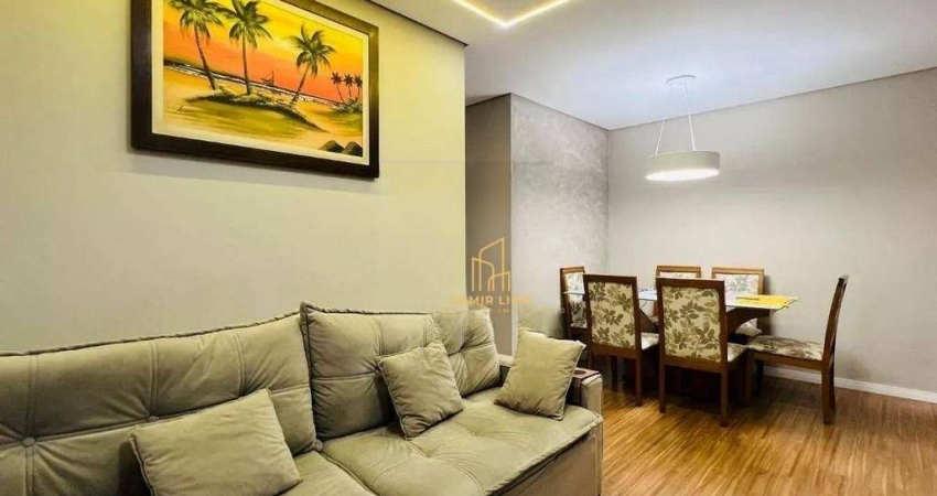 Apartamento com 2 dormitórios à venda, 69 m² por R$ 586.000,00 - Jardim Flor da Montanha - Guarulhos/SP