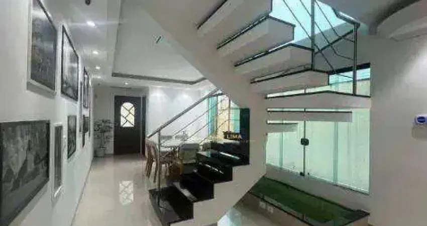 Sobrado com 3 dormitórios à venda, 233 m² por R$ 2.500.000 - Anália Franco - São Paulo/SP