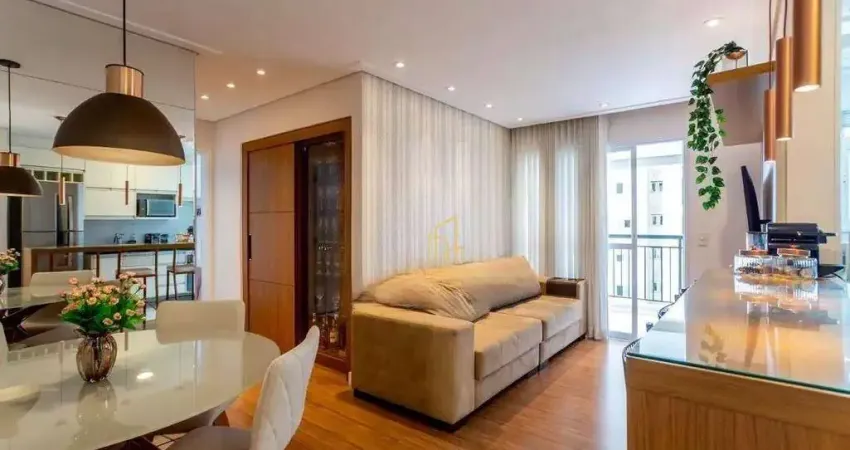 Apartamento com 2 dormitórios à venda, 65 m² por r$ 800.000 - jardim flor da montanha - guarulhos/sp