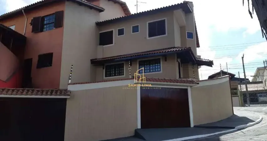 Sobrado com 3 dormitórios à venda, 164 m² por r$ 695.000,00 - jardim vila galvão - guarulhos/sp