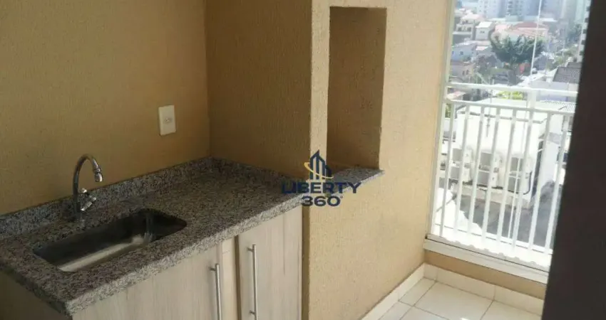 Apartamento com 3 dormitórios à venda, 86 m² por R$ 912.000,00 - Vila Valparaíso - Santo André/SP