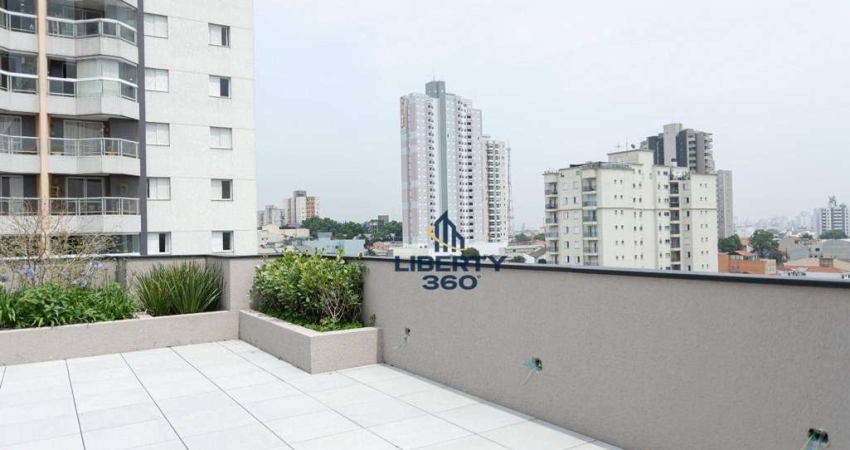Apartamento com 2 dormitórios à venda, 50 m² por R$ 480.000 - Campestre - Santo André/SP