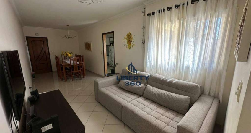 Apartamento com 3 dormitórios, 120 m² - venda por R$ 520.000 ou aluguel por R$ 3.800/mês - Vila Assunção - Santo André/SP