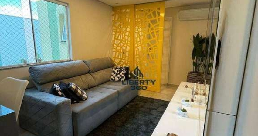 Cobertura com 2 dormitórios à venda, 80 m² por R$ 500.000 - Utinga - Santo André/SP