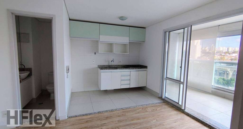 Apartamento com 1 dormitório para alugar, 43 m² por R$ 3.218,00/mês - Jardim Aeroporto - São Paulo/SP