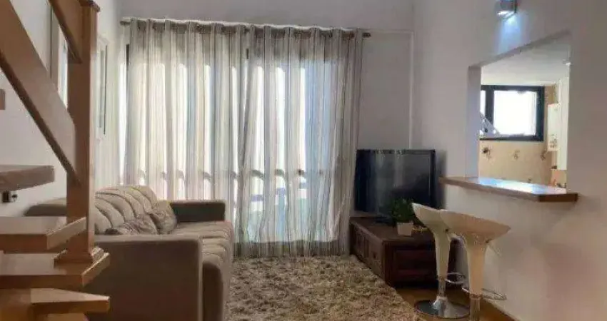 Apartamento Duplex com 1 dormitório para alugar, 51 m² por R$ 5.848,99/mês - Paraíso - São Paulo/SP
