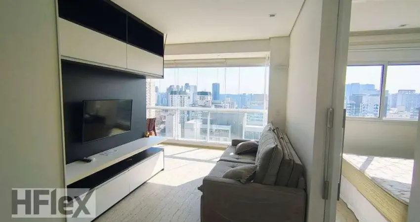 Apartamento com 1 dormitório para alugar, 45 m² por R$ 6.305,00/mês - Vila Olímpia - São Paulo/SP