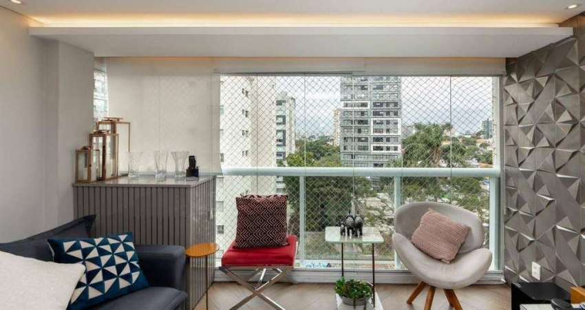 Apartamento à venda, 68 m² por R$ 1.190.000,00 - Campo Belo - São Paulo/SP