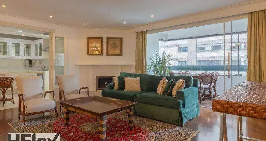 Apartamento com 4 dormitórios para alugar, 147 m² por R$ 17.708,00/mês - Moema - São Paulo/SP