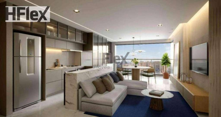 Apartamento à venda, 77 m² por R$ 1.260.000,00 - Brooklin - São Paulo/SP