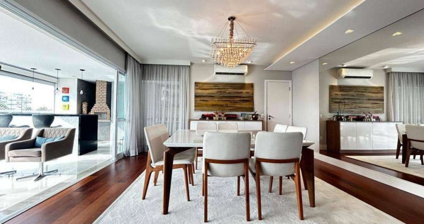 Apartamento com 3 dormitórios à venda, 258 m² por R$ 4.800.000,00 - Brooklin - São Paulo/SP