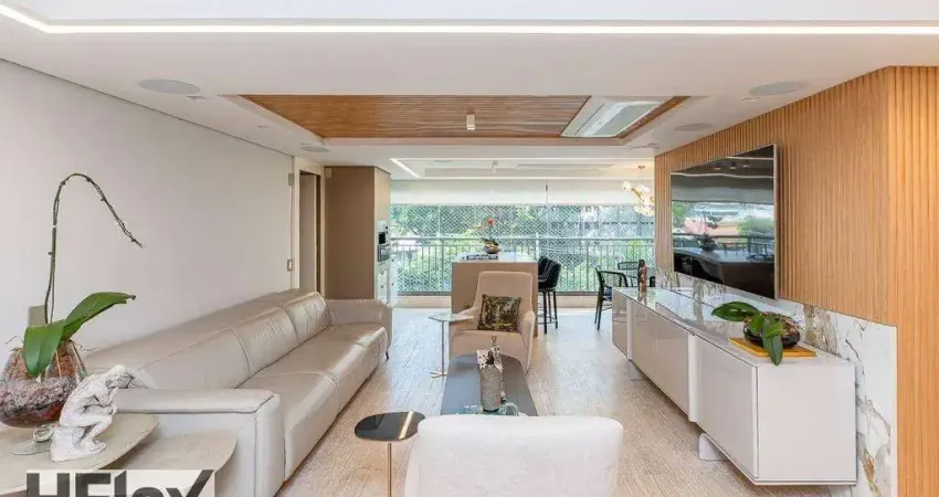 Apartamento com 3 dormitórios à venda, 162 m² por R$ 4.690.000,00 - Moema - São Paulo/SP