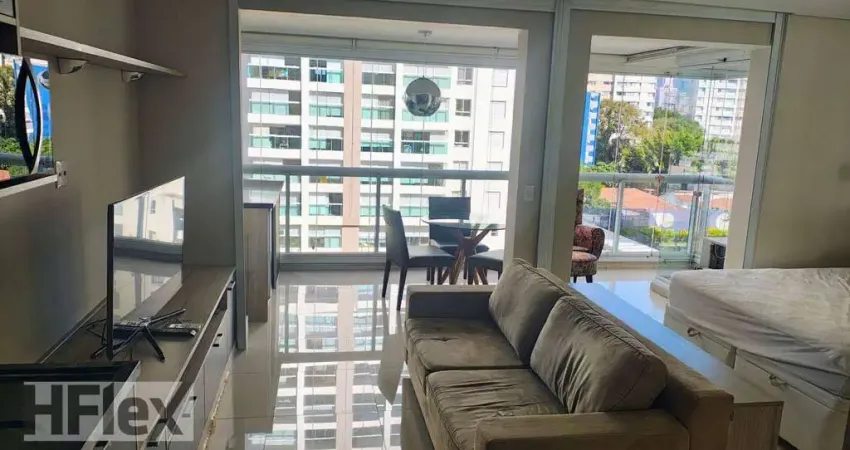 Apartamento com 1 dormitório para alugar, 45 m² por R$ 5.570,00/mês - Vila Olímpia - São Paulo/SP