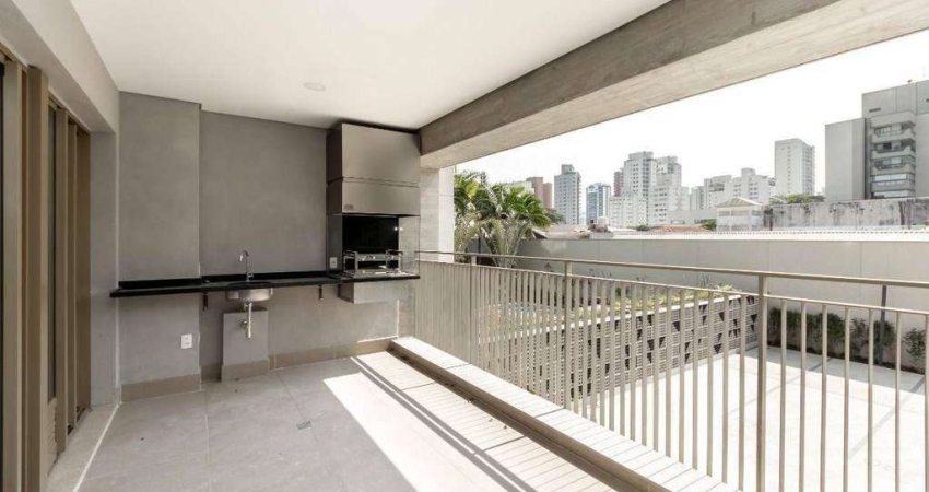 Apartamento com 2 dormitórios, 102 m² - venda por R$ 2.120.000,00 ou aluguel por R$ 14.190,00/mês - Moema - São Paulo/SP